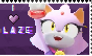 I love Blaze stamp