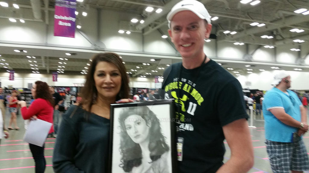 Marina Sirtis and David Chandler Fandom Fest