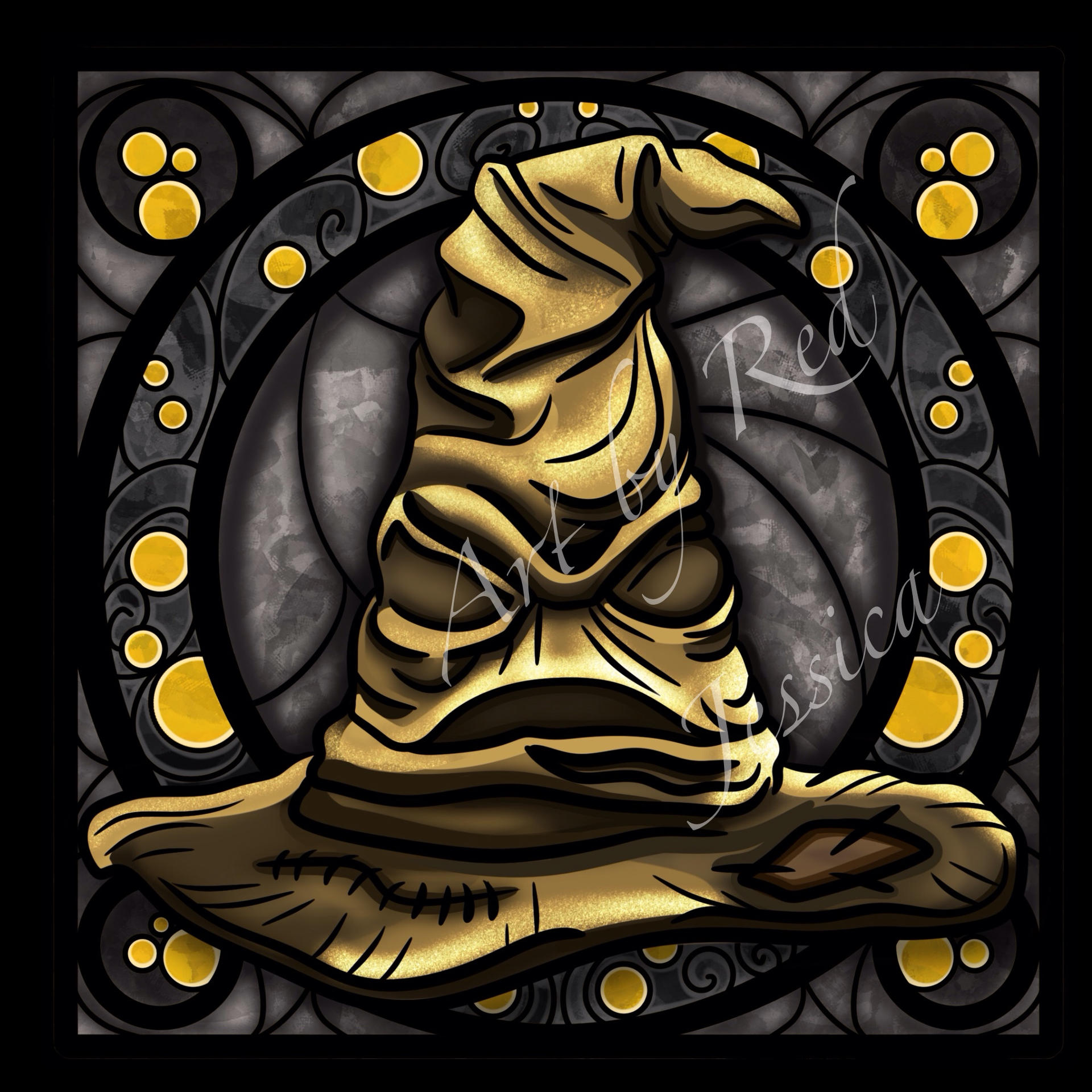 The Sorting Hat by ArtbyRedJessica on DeviantArt