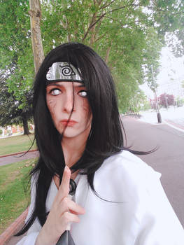 Neji Hyuga Cosplay (outdoors)