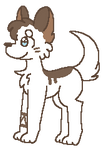 Some Other Doggo Pagedoll by W00FSICLE