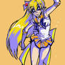 Sailor V makes the scene