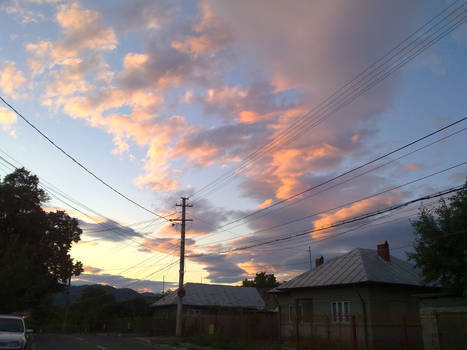 clouds on the sky