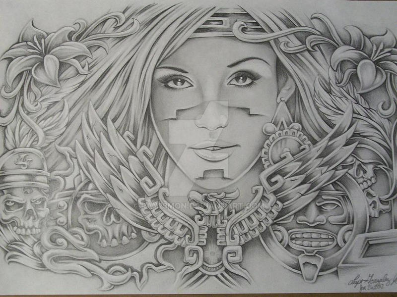 Deviantart Aztec Ritual Aztec culture by Ray23mon on DeviantArt