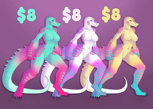 [OPEN] Flat Price Crocodile Adopts