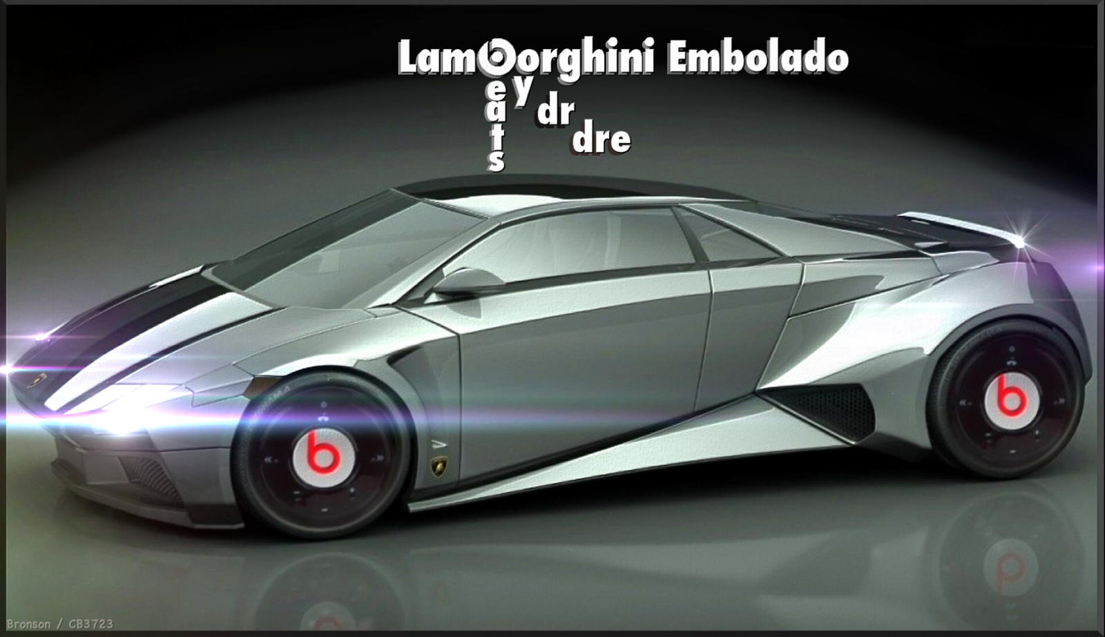 beats by dr dre V Lamborghini Embolado