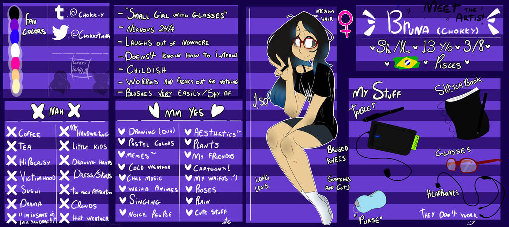 + Bru | [Meet the Artist/ Persona ref] + by chokk-yy