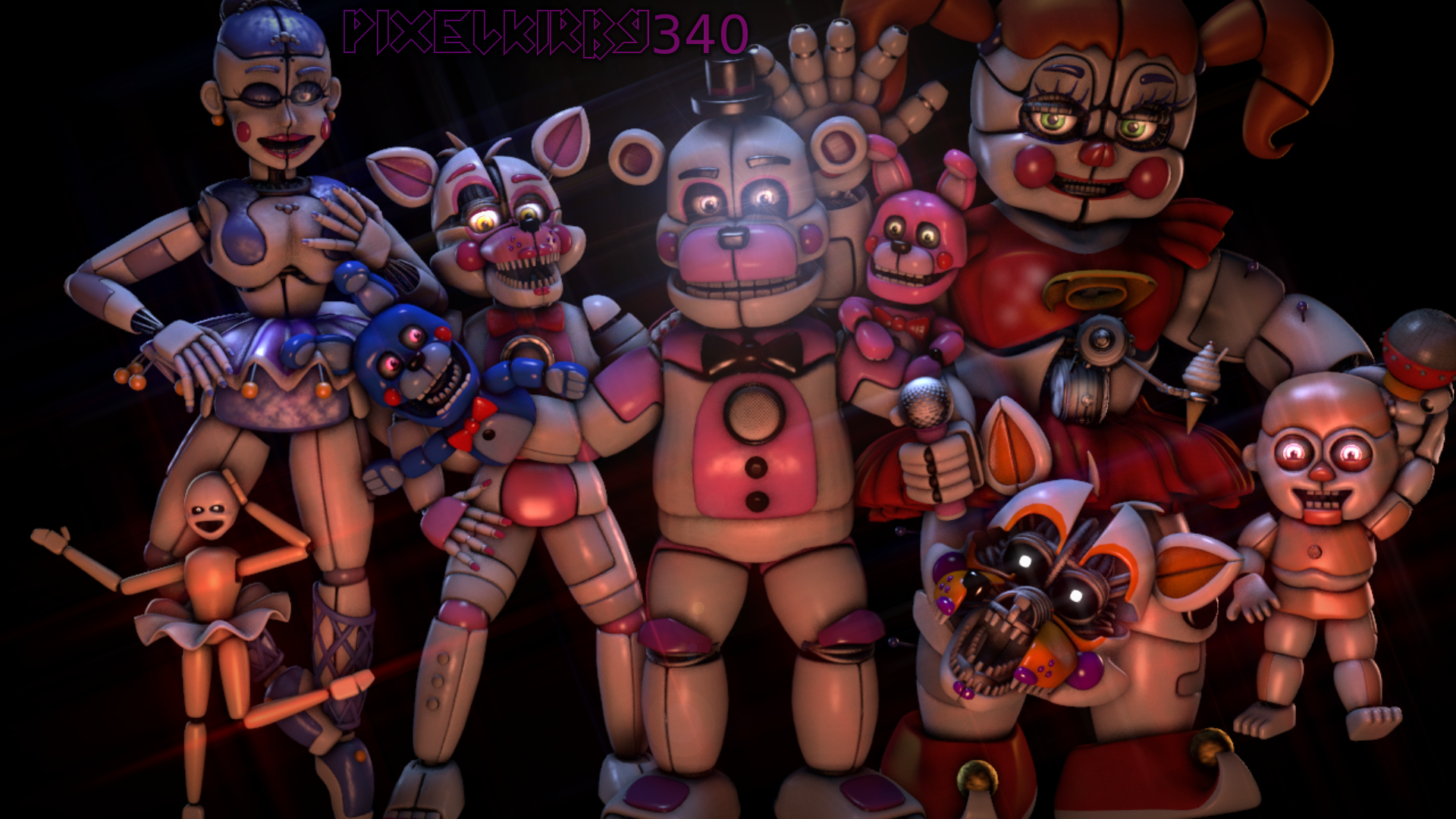 (SFM_FNaF) - The Gift Of Funtime! -