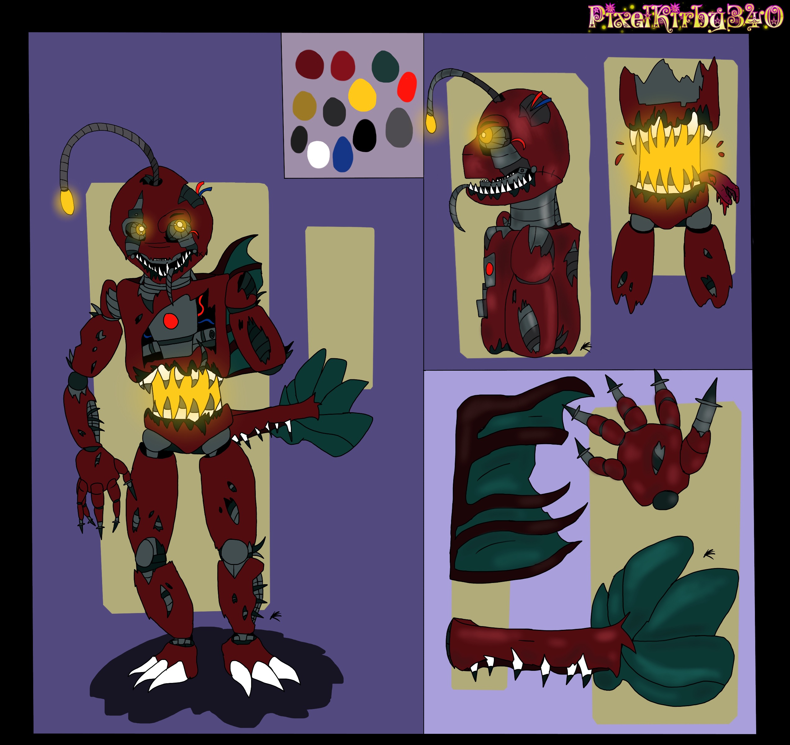 Radicles Duck FNAF SB oc by RyuFurry -- Fur Affinity [dot] net