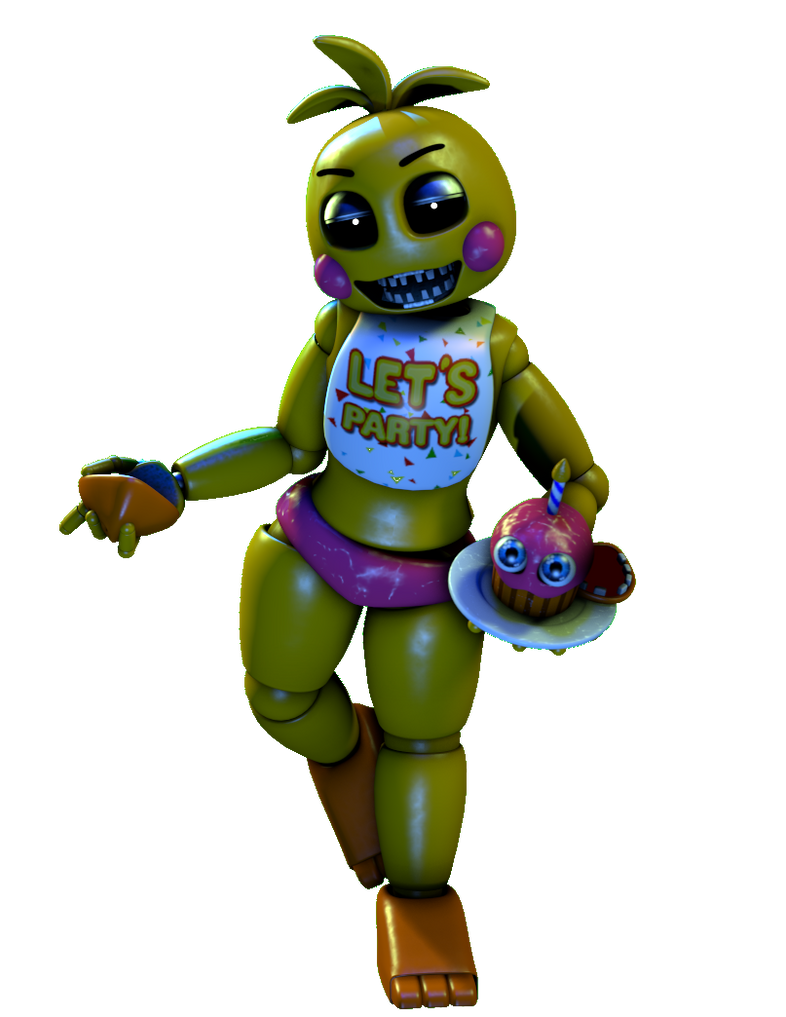 Withered Chica - FNAF Plus (FanArt) by SebastianEnriqueArt on Newgrounds