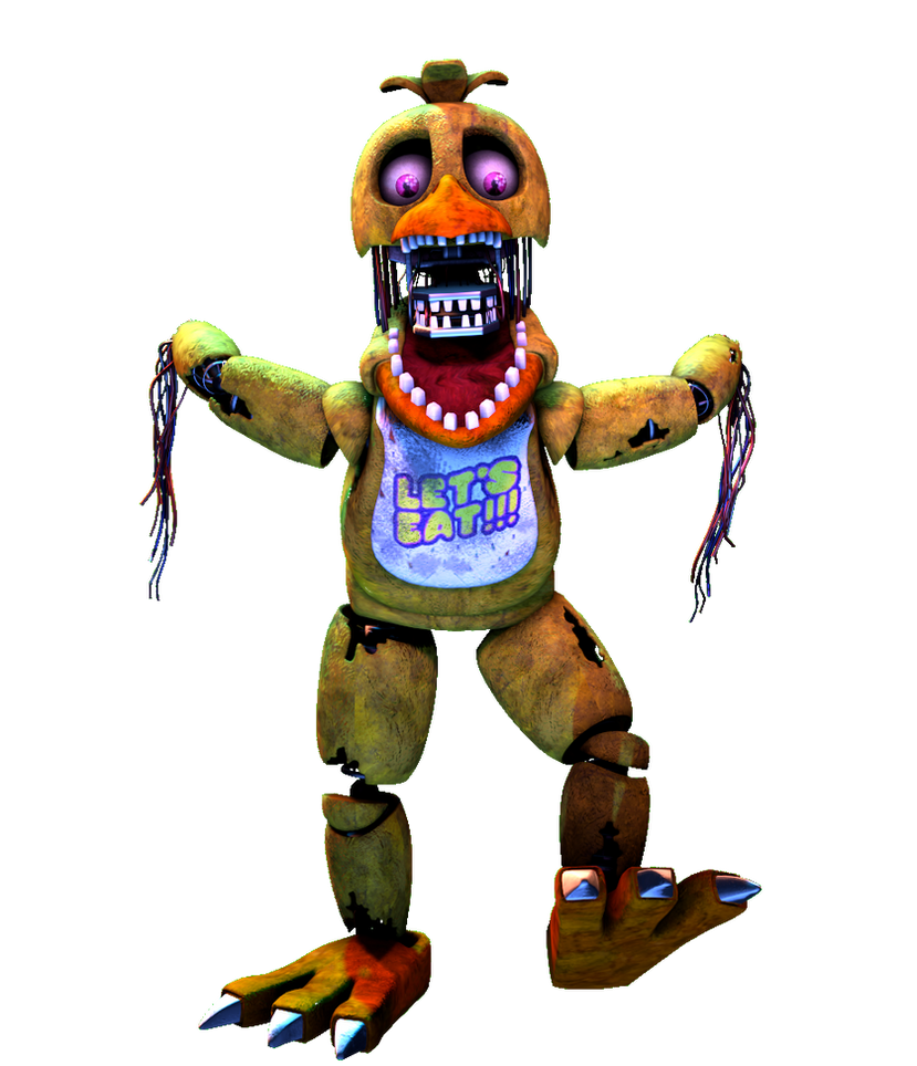 Pixilart - Withered Chica FNAF (WIP) by SilverShadow