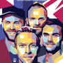 COLDPLAY POSTER PORTRAIT