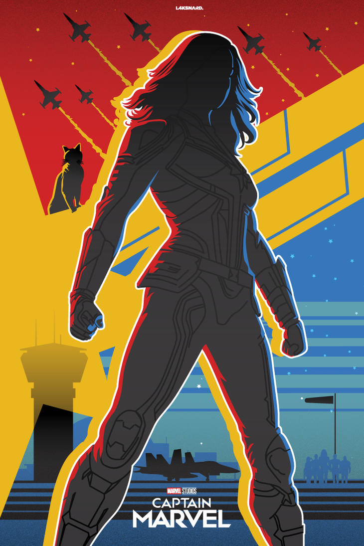 Captain Marvel Alternate Poster by laksanardie