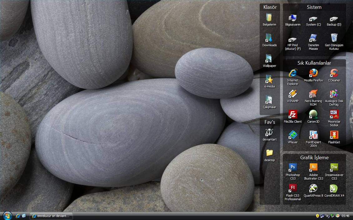 my modified desktop 2009