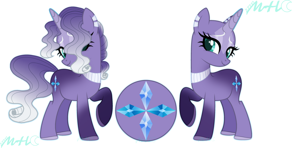 Rarity (2021 Redesign) by MoonbeamHamato on DeviantArt