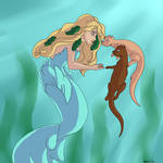 Hydris art trade by winterelf86