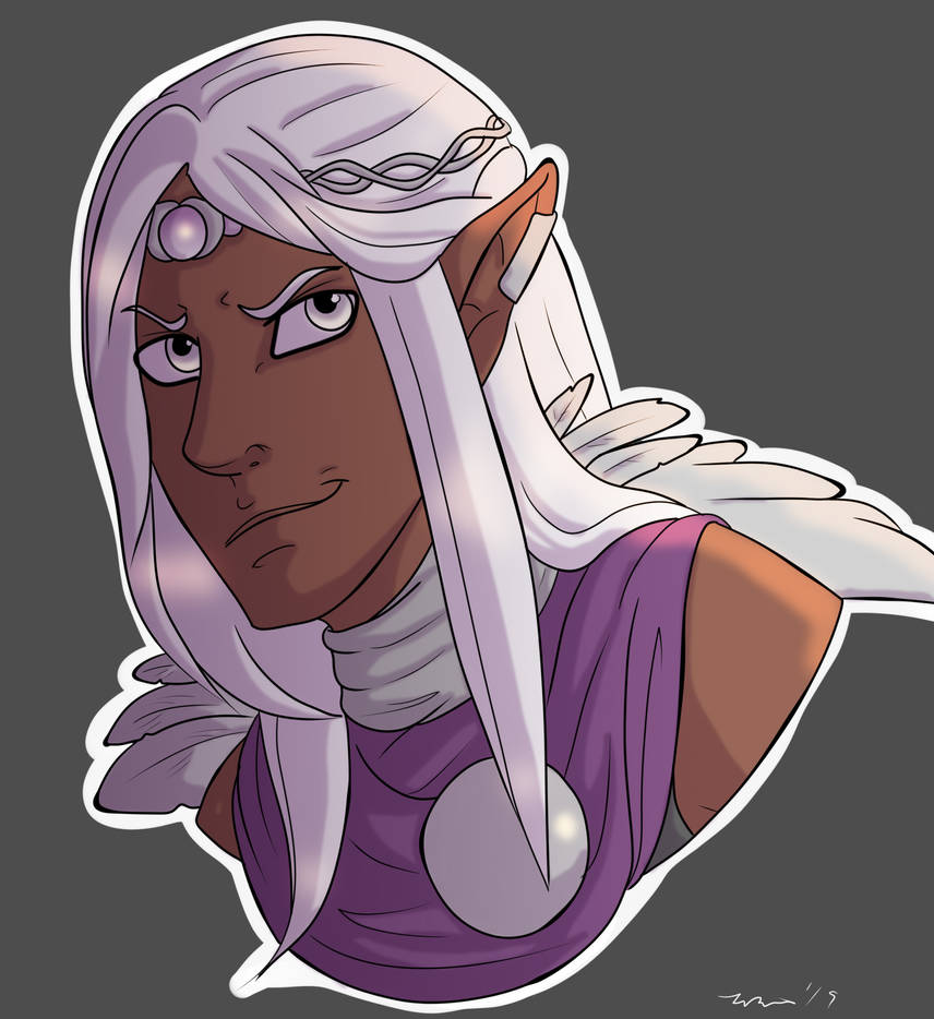 Rowyn Rowyn bust by winterelf86 on DeviantArt