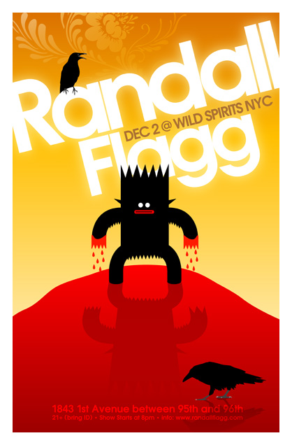 Randall Flagg Show Poster 12-2