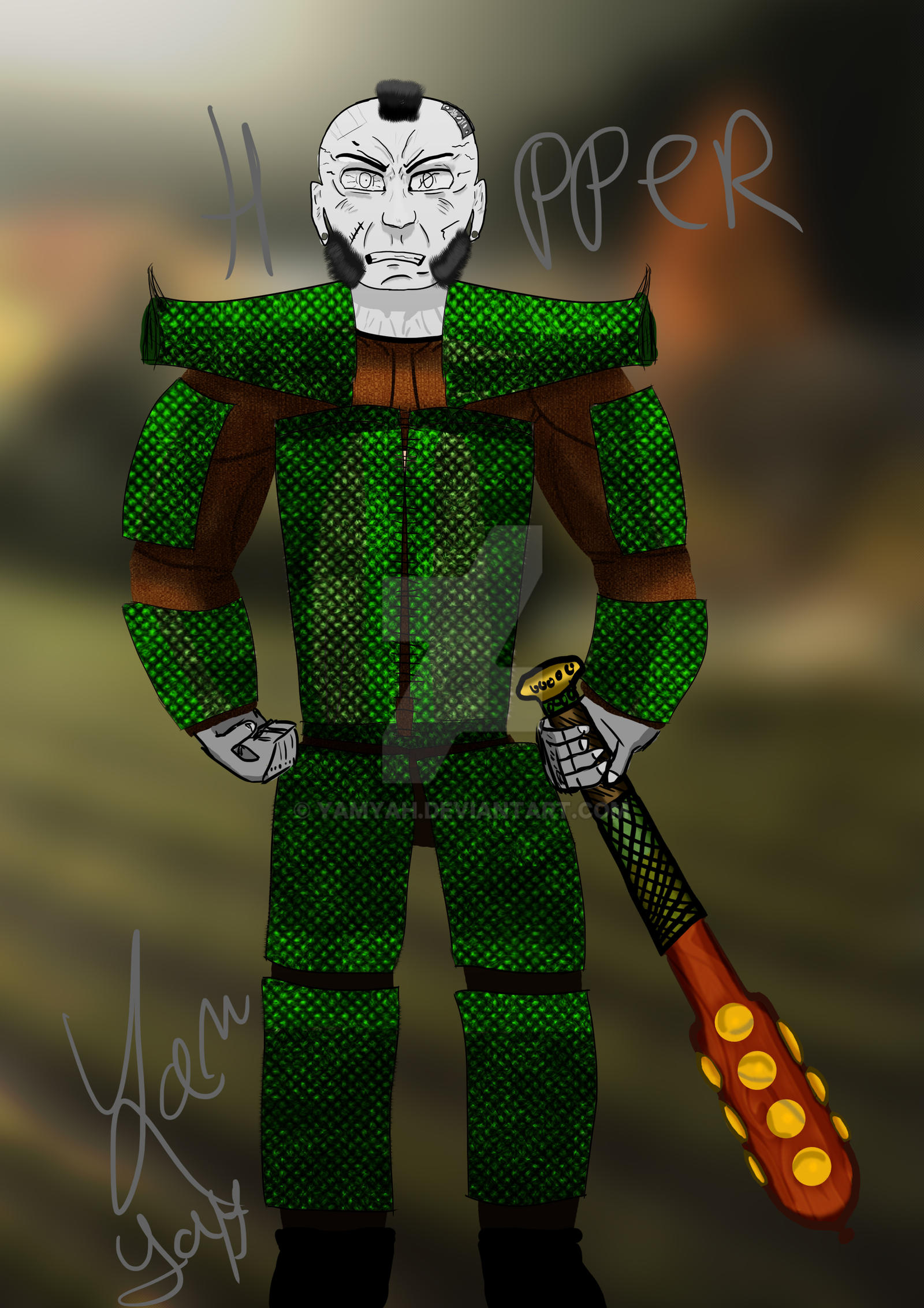 'Hopper' Concept art by yamyah on DeviantArt