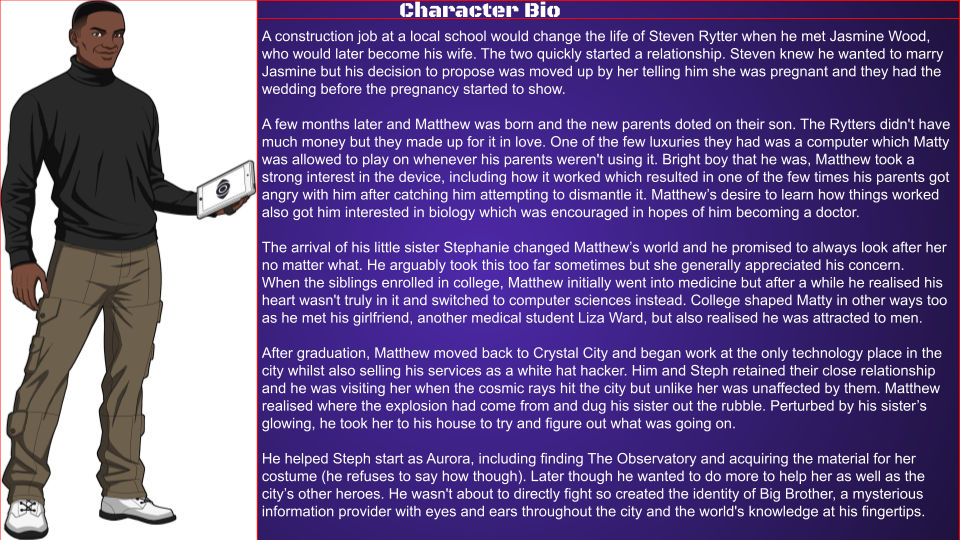 Bio Deviantart Big Brother Bio by KingdomComics0 on DeviantArt