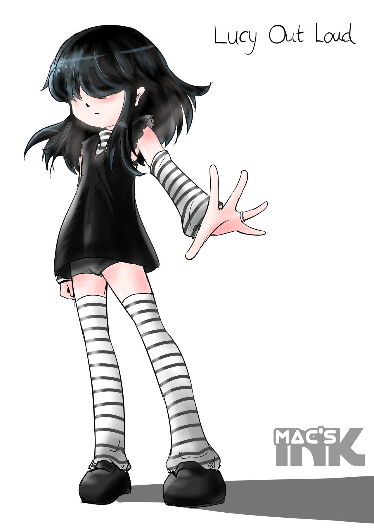 Lucy Loud Anime by macsink on DeviantArt
