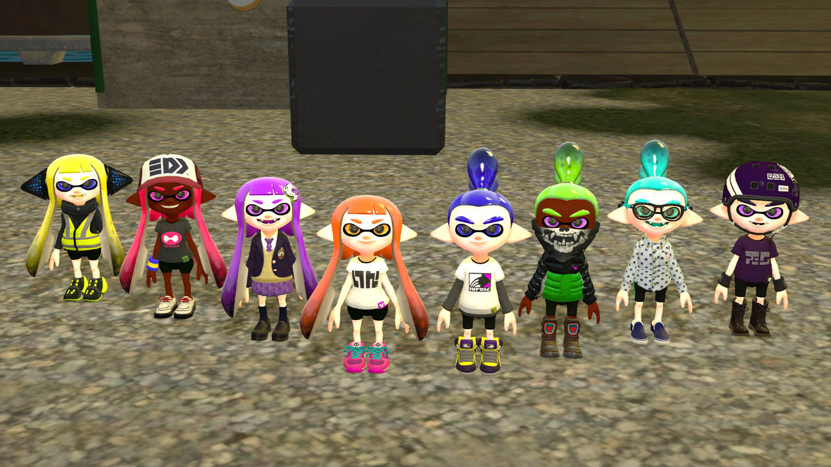 Mini Smash Inklings by RarestThaBlueBean on DeviantArt