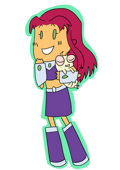 Chibi Starfire