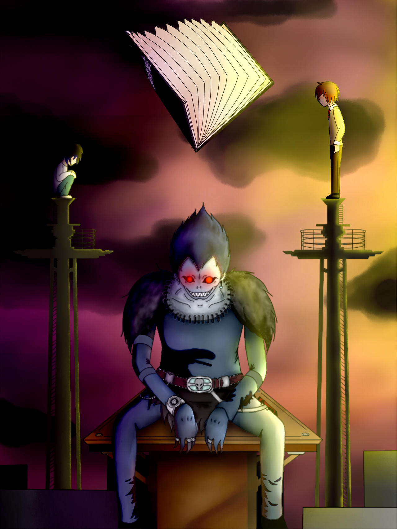 Deviantart Do Red Note Death Note - Fanart by KaikyDoGalo on DeviantArt