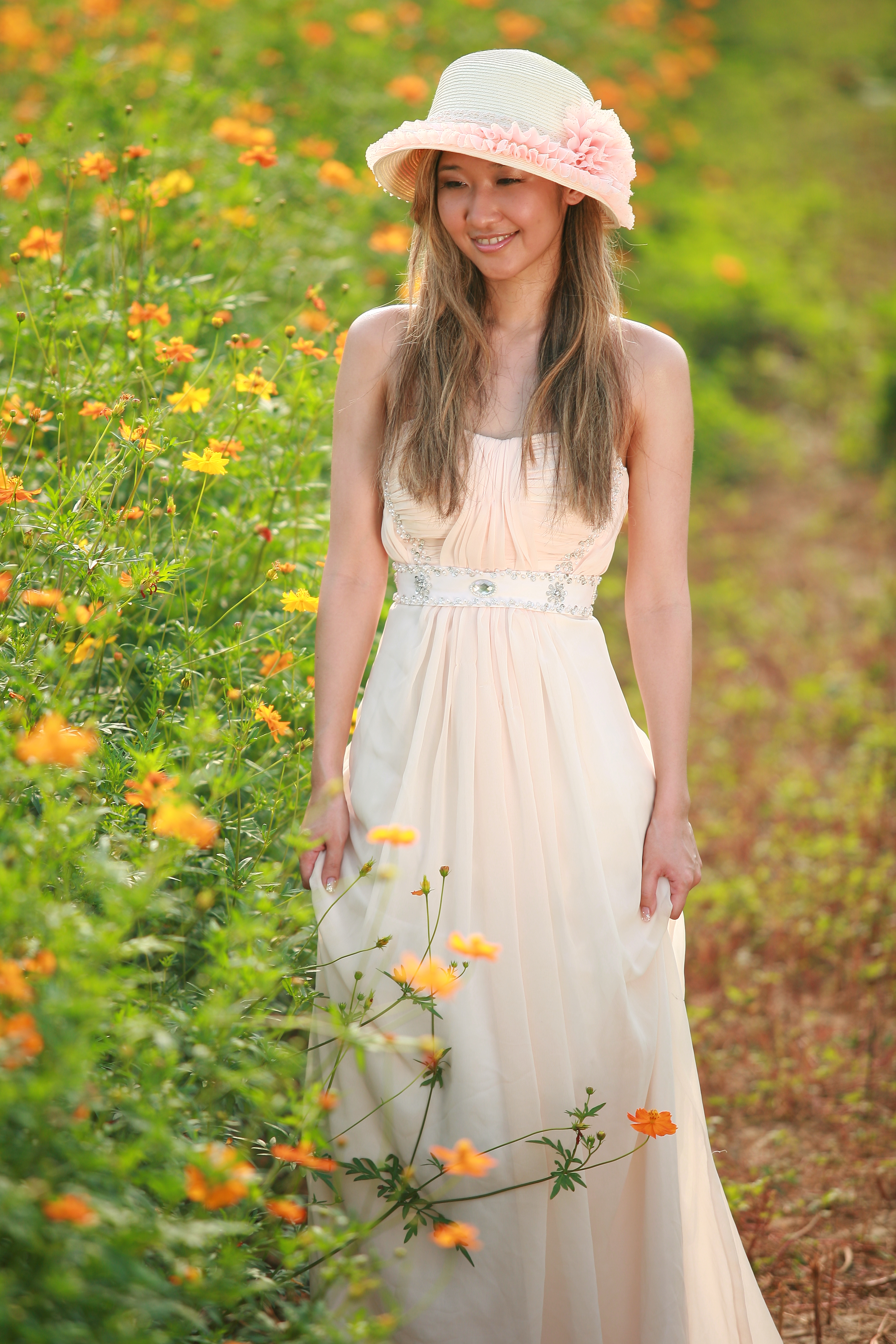 Girl in the meadow