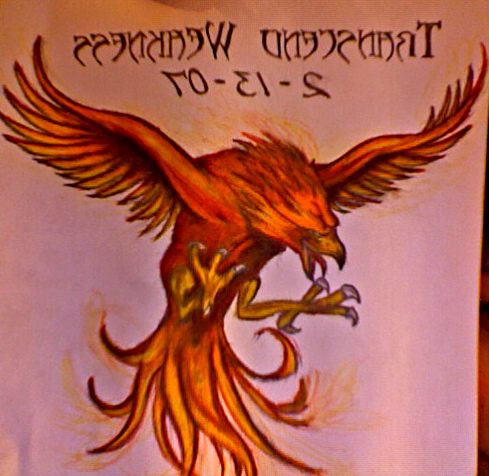 Phoenix Tat Drawing