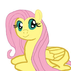 Hand drawn Fluttershy