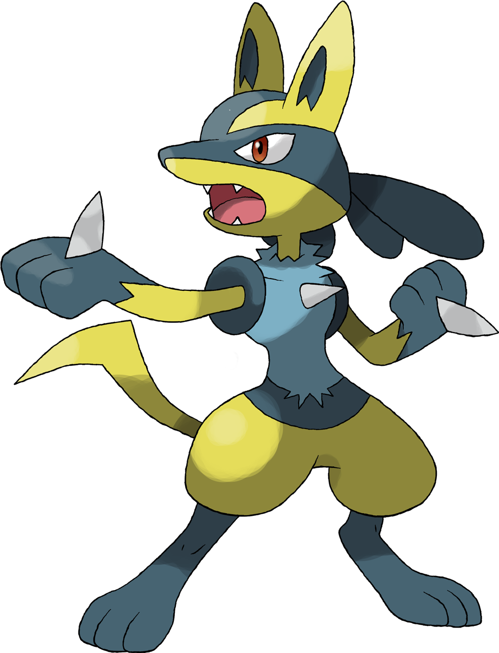 448 Shiny Lucario by UnusualPotato1872 on DeviantArt