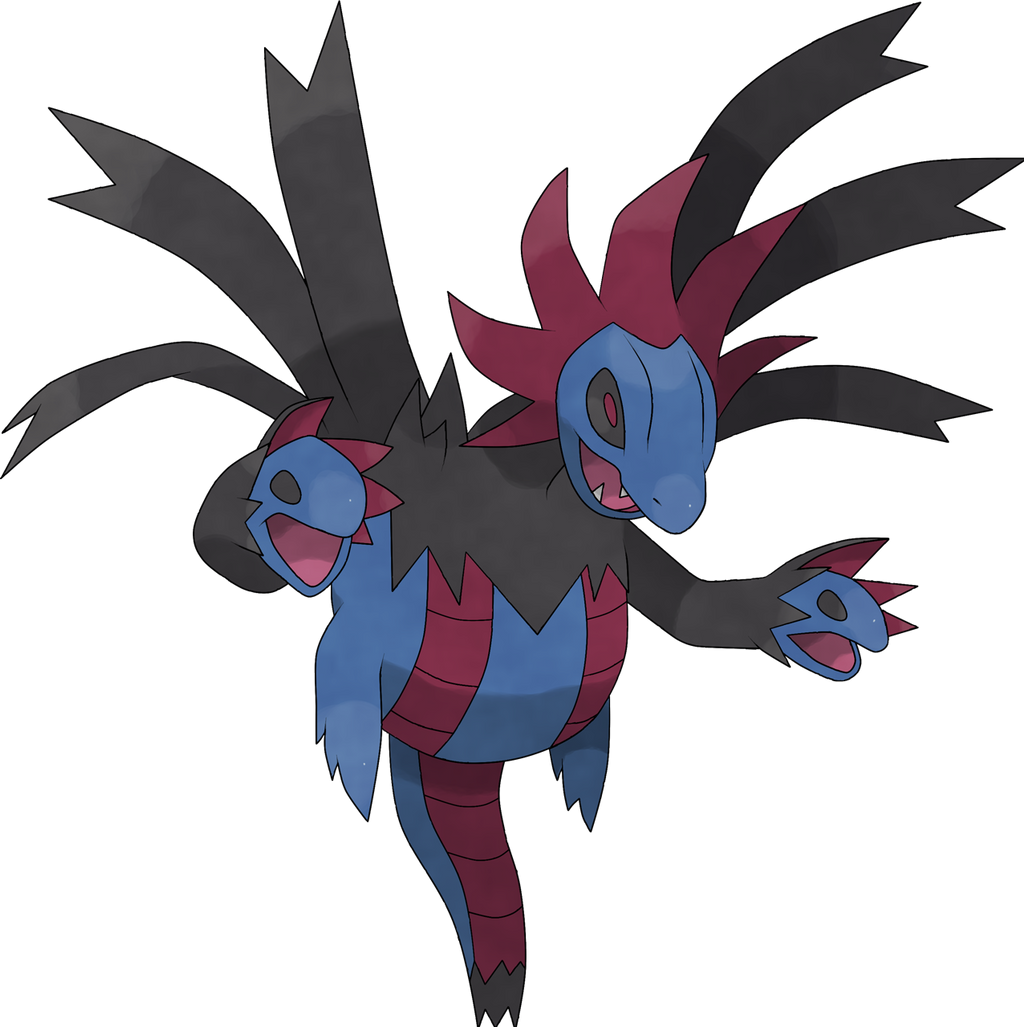 Hydreigon by Gyarados10 on DeviantArt