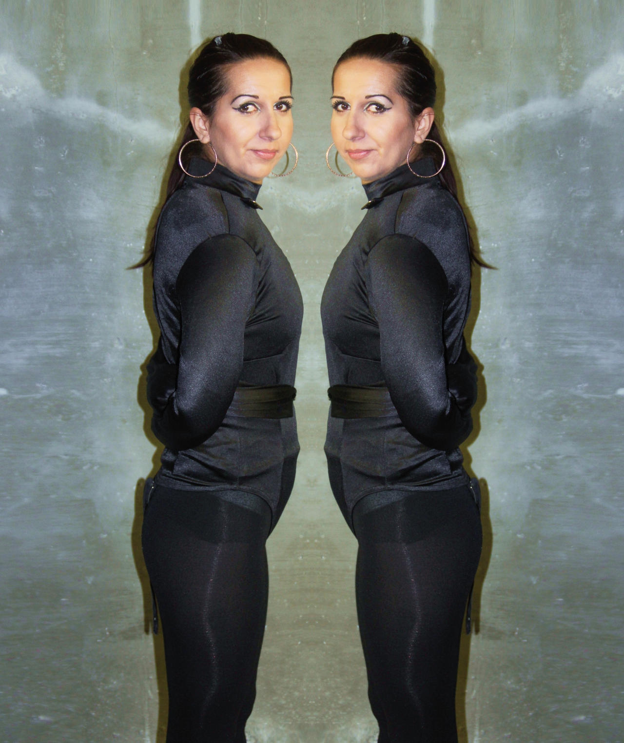 Straitjacjet Reverse tied black spandex straitjacket by rougerealgar7 on DeviantArt