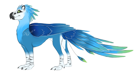 Griffin/dragon adopt by Felinar