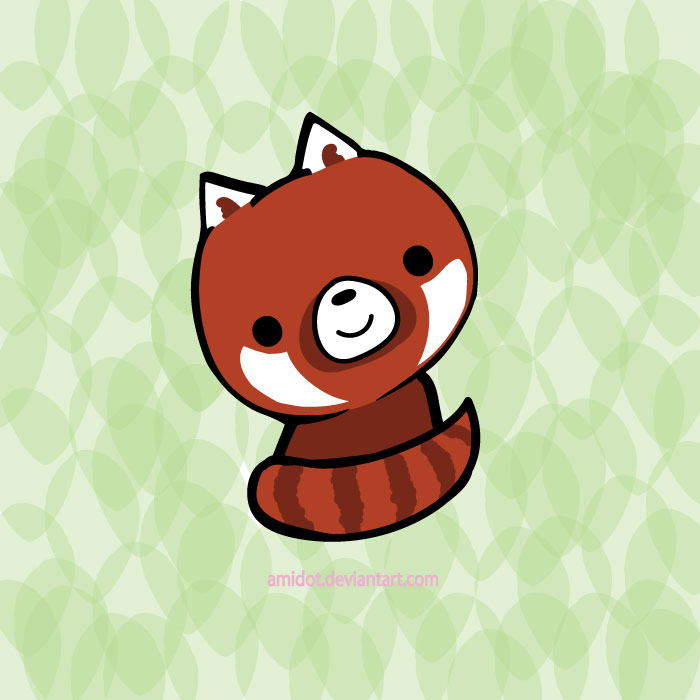 Easy Cute Red Panda Drawing Easy Cute Red Panda Drawing