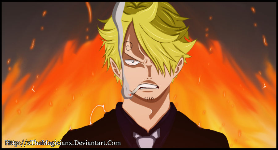 Angry Sanji