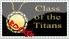 Class of the Titans stamp