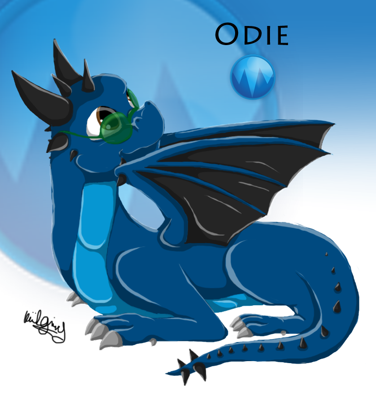 Dungeons and Dragons- Dragon Odie