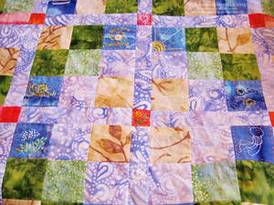 Embroidered Baby Quilt 1