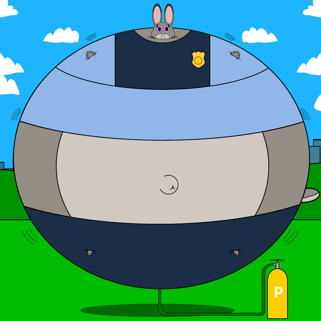 Judy Hopps Balloon by CurtisThePegasusCat on DeviantArt