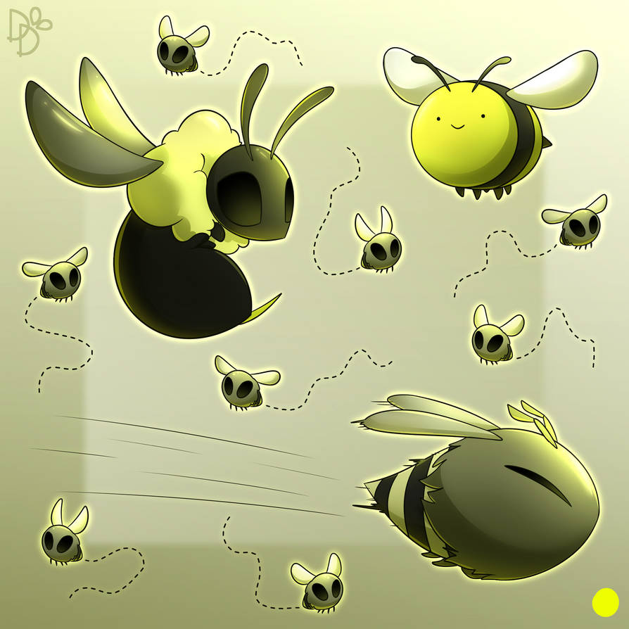 Bee Deviantart Style Hue1 - bee. by DetectiveDweeb on DeviantArt