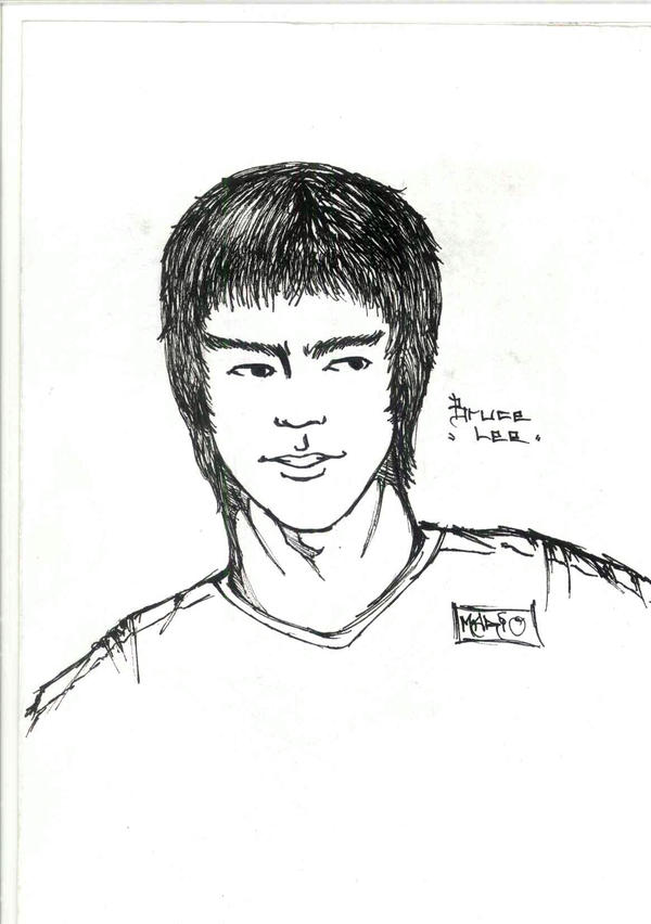 bruce lee fanart