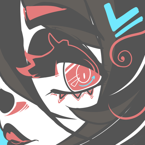 (finished comm) abstract anime pfp by TheArtOfTheFart on DeviantArt