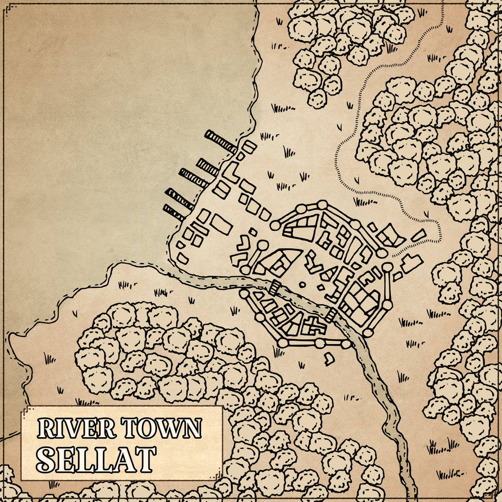 Selrap Map Sellat - City Map by BrettPostScript on DeviantArt