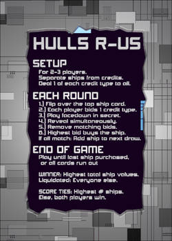 Hulls R-US Cards (Rules)