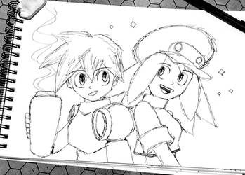 Mega Man and Roll - A Duo