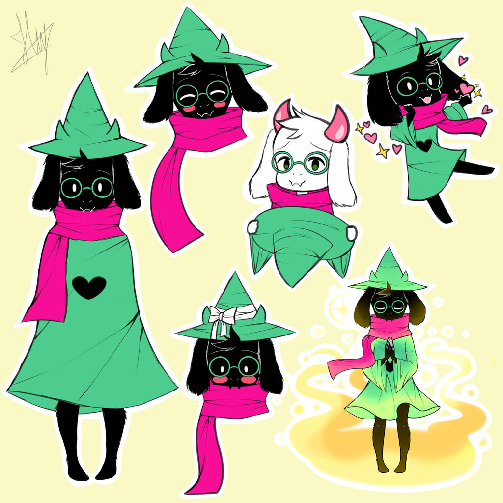 Ralsei by KittyGolubtsova on DeviantArt