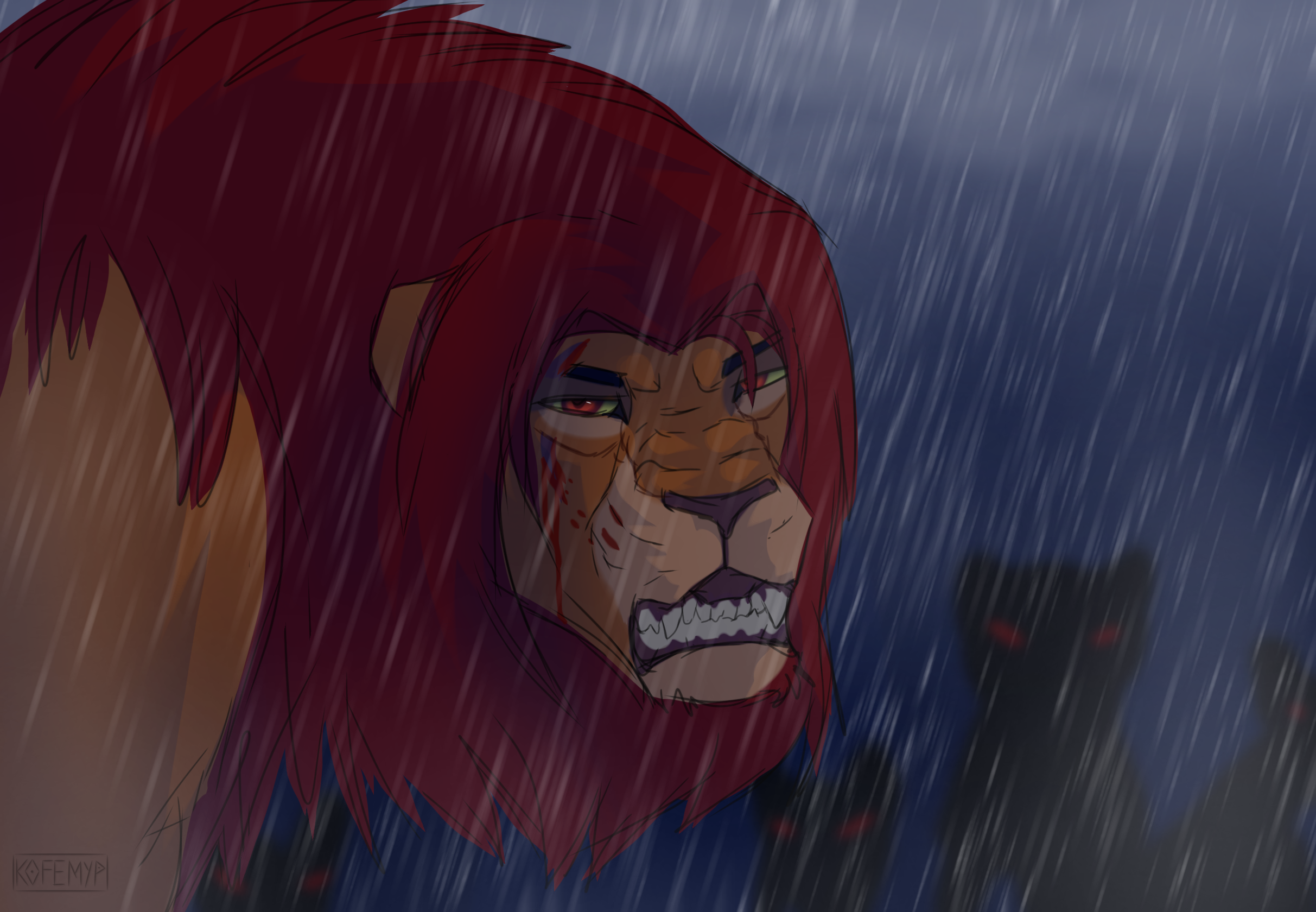 Spooky Simba Simba by Kofe-Myp on DeviantArt