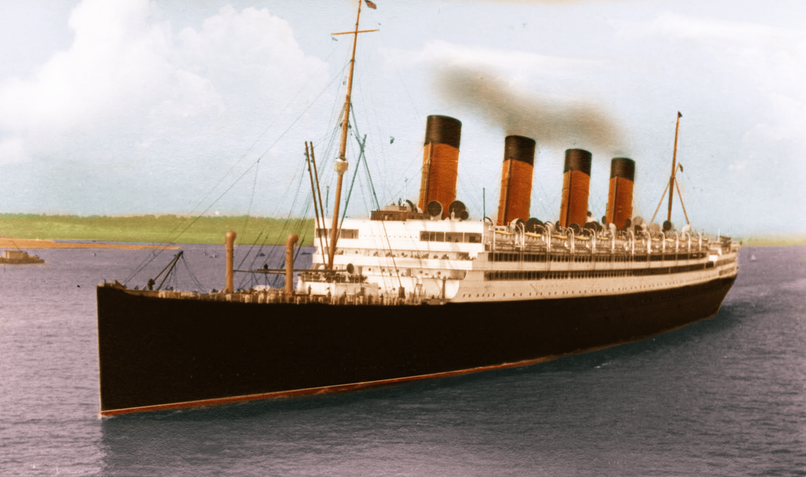 Отследить пароход в реальном. Олимпик 1912. Титаник пароход 1912. Аквитания лайнер Титаник. RMS Titanic 1912.